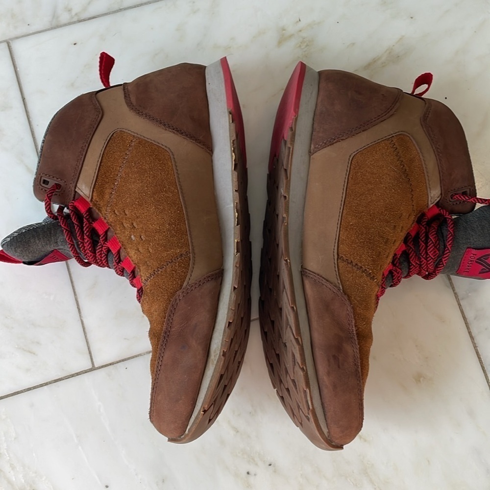 Forsake Men's Brown and Red Athletic Shoes - Picture 3 of 11